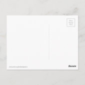 Dabbling Ripples Briefkaart (Achterkant)
