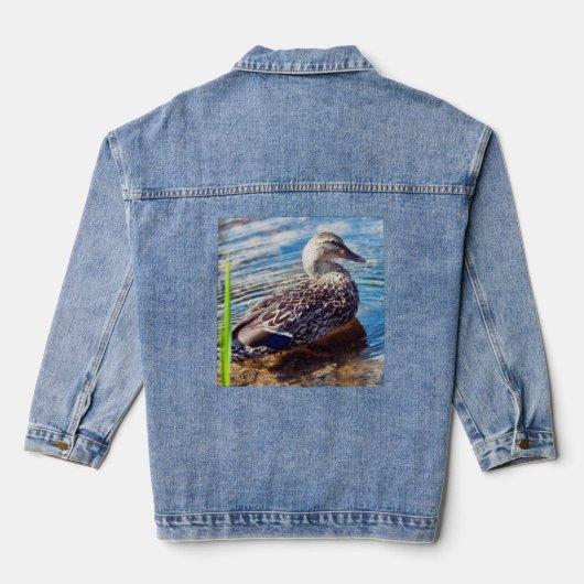 Dabbling Ripples Denim Jacket (Achterkant)