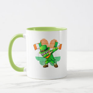 Dabende Leprechaun voor Kinderen Jongens Mannen Je Mok