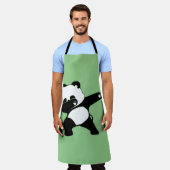 Dabende Panda  Schort (Gedragen)