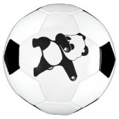 Dabende Panda  Voetbal (Gedraaid)