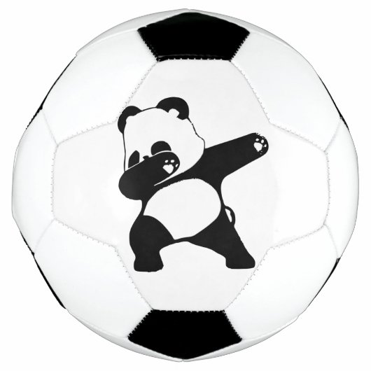 Dabende Panda  Voetbal (Voorkant)