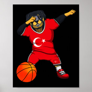 Dabende Rottweiler Turkije Jersey Turkse Sketll Fa Poster