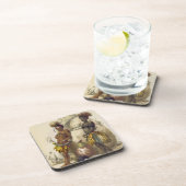 Dabiyaki en Upapazi, Zulu Boys in Dancing Dress, Bier Onderzetter (Rechterzijde)