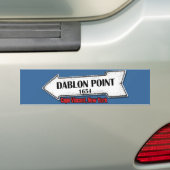 Dablon Point Sticker (Op auto)