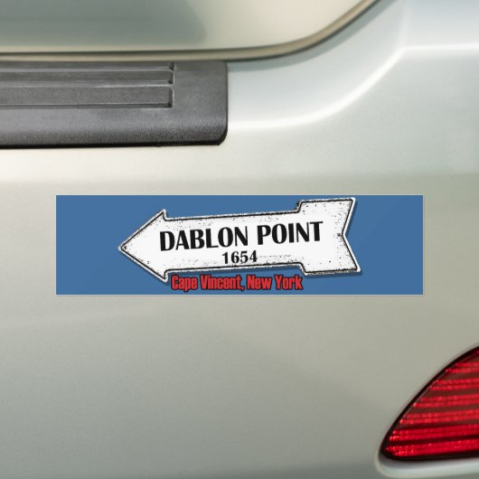 Dablon Point Sticker (Op auto)