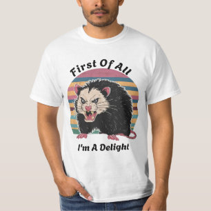 D'abord, je suis un T-shirt délicieux