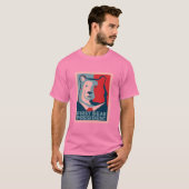 D'abord Premium T-shirt d'ours du Président Men's (Devant entier)
