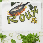 D'abord vous faites une serviette de roux (Plié)