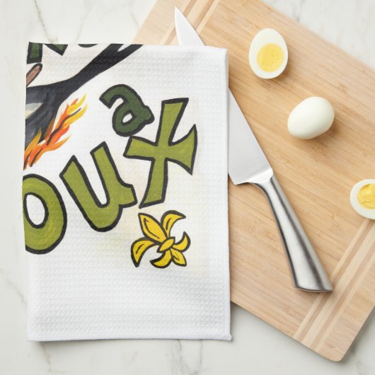 D'abord vous faites une serviette de roux (Quart Plié)