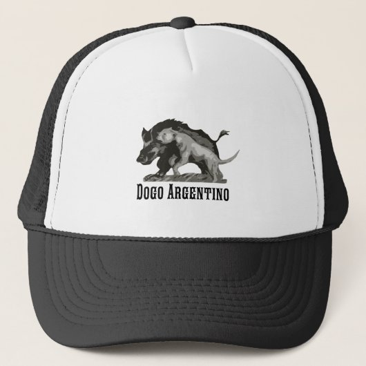 DACA Boar en Dogo Light Apparel Trucker Pet (Voorkant)