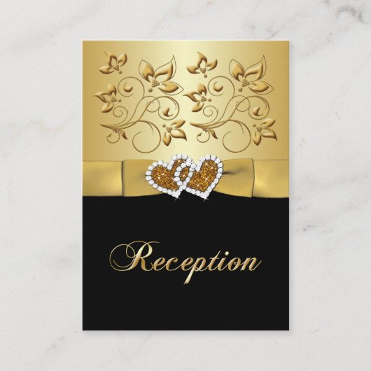 D'accompagnement 50e Anniversaire Coeurs joints 2 Carte de boîtier (Devant)