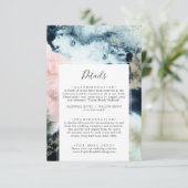 D'accompagnement Abstrait - Détails du Mariage céleste Carte de boî (Debout devant)