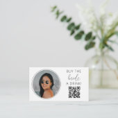 D'accompagnement Acheter la carte de fermeture de code QR de l'épou (Debout devant)