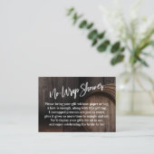 D'accompagnement Afficher la carte cadeau de Fête des mariées Barre (Debout devant)