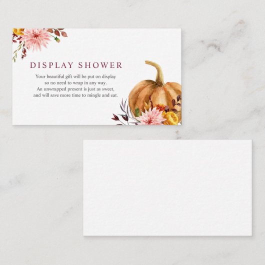 D'accompagnement Afficher la carte d'insertion de douche (Devant / Derrière)