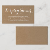 D'accompagnement Afficher l'insertion de la carte de boîtier de dou (Devant / Derrière)