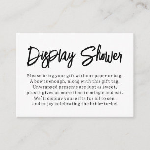 D'accompagnement Afficheur Moderne et Polyvalent Carte Cadeau Maria