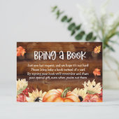 D'accompagnement Apportez un livre au lieu d'une insertion de carte (Debout devant)