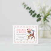 D'accompagnement Apportez un livre au lieu d'une insertion de carte (Debout devant)