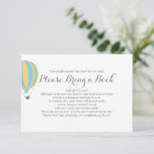 D'accompagnement Apportez une carte d'insertion de ballons à air ch (Debout devant)