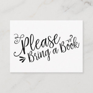 D'accompagnement Apportez une carte d'insertion de livre, des coule