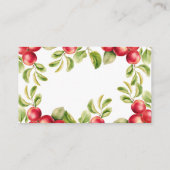 D'accompagnement Apportez Une Recette Carte De Boîtier Apple Modern (Dos)