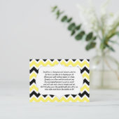 D'accompagnement Aucun baby shower de carte d'insertion d'emballage (Debout devant)