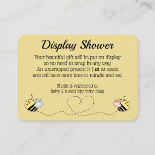 D'accompagnement Baby Bee Boy Et Girl Twins Enclôture Carte