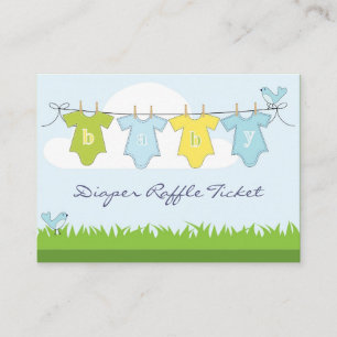 D'accompagnement Baby Boy Vêtements Ligne Déchets Carte de visite R