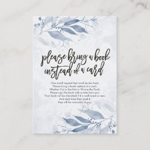 D'accompagnement Baby shower Apportez un livre au lieu d'une carte