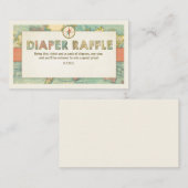 D'accompagnement Baby shower d'aventure Carte de rabat Voyage (Devant / Derrière)