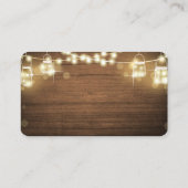 D'accompagnement Baby shower Déchets Carte Raffle Citrouille rustiq (Dos)