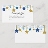 D'accompagnement Baby shower Twinkle Twinkle - Carte de rabat (Devant / Derrière)