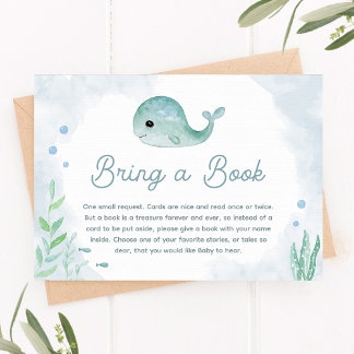D'accompagnement Baby Whale - Apportez une carte de livre pour le B