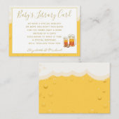 D'accompagnement Babys Library Demande de carte de livre brasserie  (Devant / Derrière)