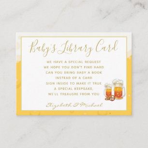 D'accompagnement Babys Library Demande de carte de livre brasserie