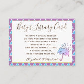 D'accompagnement Babys Library Demande de carte de réservation Spri (Devant)