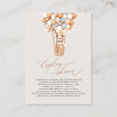 D'accompagnement Ballons d'ours bleu Afficher la carte de boîtier d (Devant)