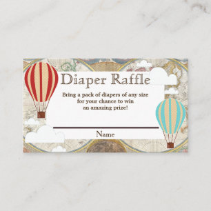 D'accompagnement Balloon à air chaud et nuages Carte mondiale Déche