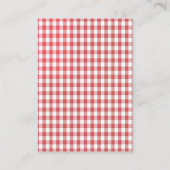 D'accompagnement Barbecue bébé-Q Couples Planche Carte au filet (Dos)