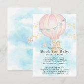 D'accompagnement Bébé Animaux Balloon Livre de la carte bébé (Devant / Derrière)