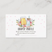 D'accompagnement Bébé brasse Bières Douche Déchets Carte Raffle (Devant)