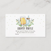 D'accompagnement Bébé brasse Bières Douche Déchets Carte Raffle (Devant)