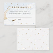 D'accompagnement Bleu sur la lune Déchets Raffle Carte d'insertion (Devant / Derrière)