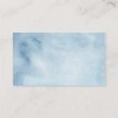 D'accompagnement Blue Hydrangea Boy Baby shower Déchets Carte Raffi (Dos)