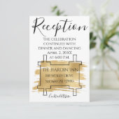 D'accompagnement BM Bat Bar Mitzvah Carte de réception sortie du mo (Debout devant)