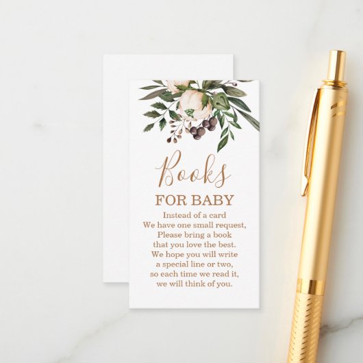 D'accompagnement Boho Nursery livres pour la carte de boîtier pour (Devant/Arrière en situation)