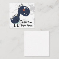 Boîtier de carte cadeau Dinosaur