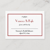 D'accompagnement Bourgogne Afficher carte d'insertion de douche de  (Dos)